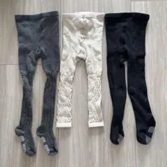 タイツ　ベビー服　85センチ　３つセット