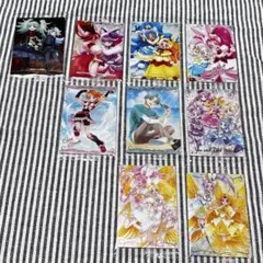 プリキュア ウエハース 9枚 セット ビブリー ジュリオ マカロン ショコラ