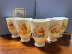 くまのプーさん　フリーカップ　５個セット