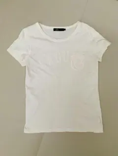 【美品】JETホワイト クルーネック Tシャツ ポケット付きのサムネイル