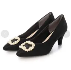 ビジューパンプス パンプス