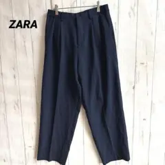 ザラ ZARA テーパードパンツ ゆったり 【L】