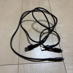 Nintendo USB-A to USB-Bケーブル 黒