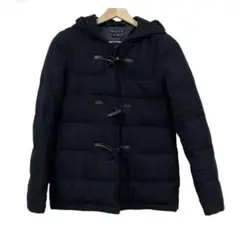 theory ブラック ダウンダッフルコート サイズS