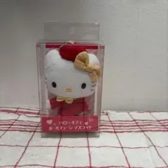 ハローキティ キティ　ボールチェーン ぬいぐるみマスコット 赤い服