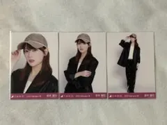 乃木坂46 生写真 岩本蓮加 オーバージャケット+キャップ コンプ