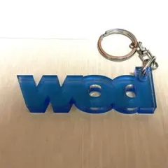 w.o.d. アクリルキーホルダー　ブルー