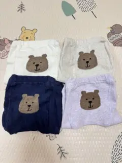 単品可◎ GAP くまベビータイツ 4点セット 0-12m
