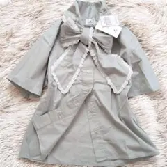 新品タグ付✩メリージェニー✩フリルボウタイブラウス✩淡グリーン✩フリー