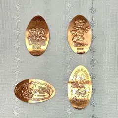 ディズニー☆スーベニアメダル ミニー4枚セット