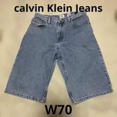 美品　カルバンクラインジーンズ　W70 M ハーフパンツのサムネイル