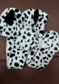 101匹わんちゃん　マフラーキャップ　マフラーファンキャップ　ディズニー