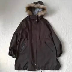 K様ツモリチサト アマモール 中綿ライナー付きモッズコート ファー着脱