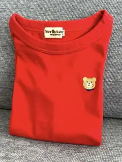 【美品】HOT BISCUIT レッド 長袖カットソー