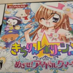 きらりん☆レボリューションDSめざせ！アイドルクイーのンフトとカード10枚