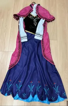 アナ ドレス Lサイズ・アナと雪の女王 コスプレ衣装