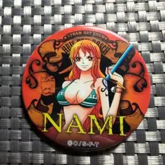 ONEPIECE ワンピース 限定缶バッチ　　　ハウステンボス ナミ