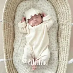 ロンパース・ボンネット 2点セット　66cm