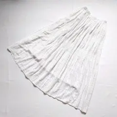 Sugar Rose シュガーローズ ロング フレアスカート シアー F