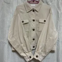 ★COLZA★コーデュロイジャケット クリーム色