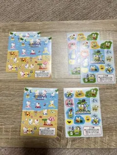 レア？ケロッピ　キティ　シール　製薬会社　小児科　平成レトロ