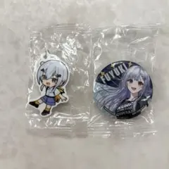 にじさんじ　葉加瀬冬雪　くら寿司　めじるチャーム　缶バッチ