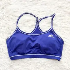 アディダス スポーツブラ M ロイヤルブルー　ブラトップ