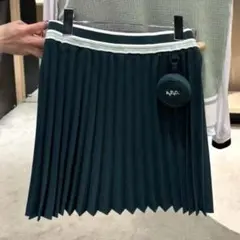 ゴルフ レディース A.P.C. アーペーセー スカート(グリーン)Lサイズ