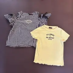 Lovetoxic トップス 2枚セット おまけtシャツ付き150-160のサムネイル