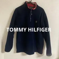 TOMMY HILFIGER ハーフジップスウェット　古着