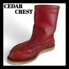 CEDAR CREST ペコスブーツ レザー ブラウン 赤茶色 7.5 メンズのサムネイル