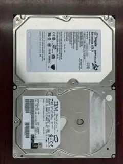 Seagate＆IBM Deskstar 3.5インチ HDD　2台　ジャンク