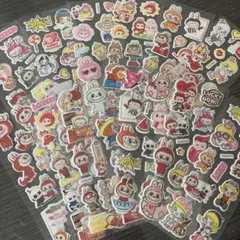 ラブブ　ぷくぷくシール　大量　１２枚セット　訳あり処分　B品