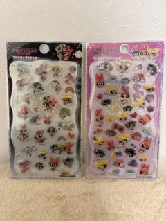 【ぷっくりシール】パワーパフガールズ ぷっくりシールセット