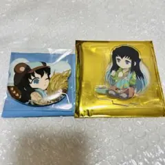 時透無一郎　実りの秋まつり　くま缶バッジ　ハンドメイド　アクスタ　鬼滅の刃