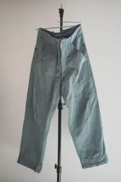 スイス軍 後期型 ヴィンテージ デニムワークパンツ　スイス