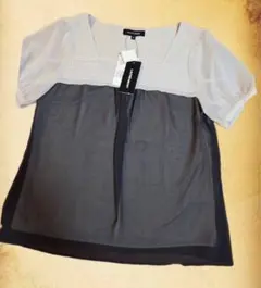 LAUTREAMONT 半袖ブラウス 新品　タグつき　綺麗　シフォン　お姉