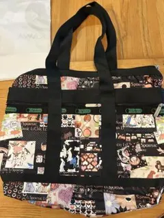 LeSportsac パッチワークトートバッグ