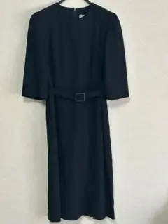 【大きいサイズ15号】東京ソワール ブラックフォーマル ワンピース 冠婚葬祭