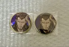 人狼ジャッジメント　缶バッジ　ヒュー　2点セット