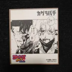 ジャンプフェア 2025 アニメイト ミニ色紙 カグラバチ