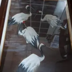 油絵 風景画 （額縁)