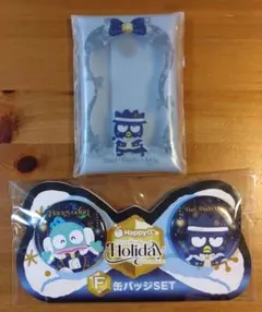 サンリオ ハッピーくじ　アクリルチャーム　マルチケース　バッドばつ丸　ばつ丸