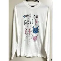 アフェンズ　ロンT cats on ACID 長袖Tシャツ