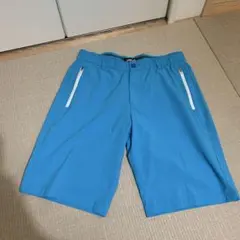 PGM GOLF ファミリー ロゴ入り 青パンツ
