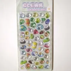 【正規品・匿名配送】クリアぷくぷくキャンディシール　国内メーカー　シマエナガ