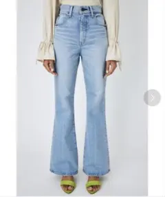新品未使用】moussy MVS FLARE ブルー 24inch - メルカリ