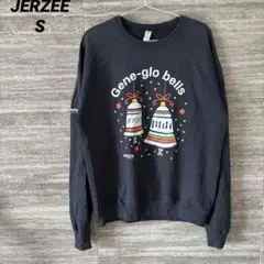 Jerzees ブラック クリスマスベル スウェット M 美品