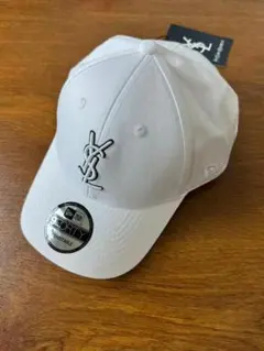 NEW ERA YSL キャップ ホワイト - メルカリ