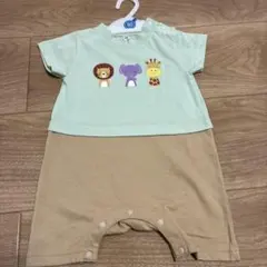 80cm 半袖ロンパース